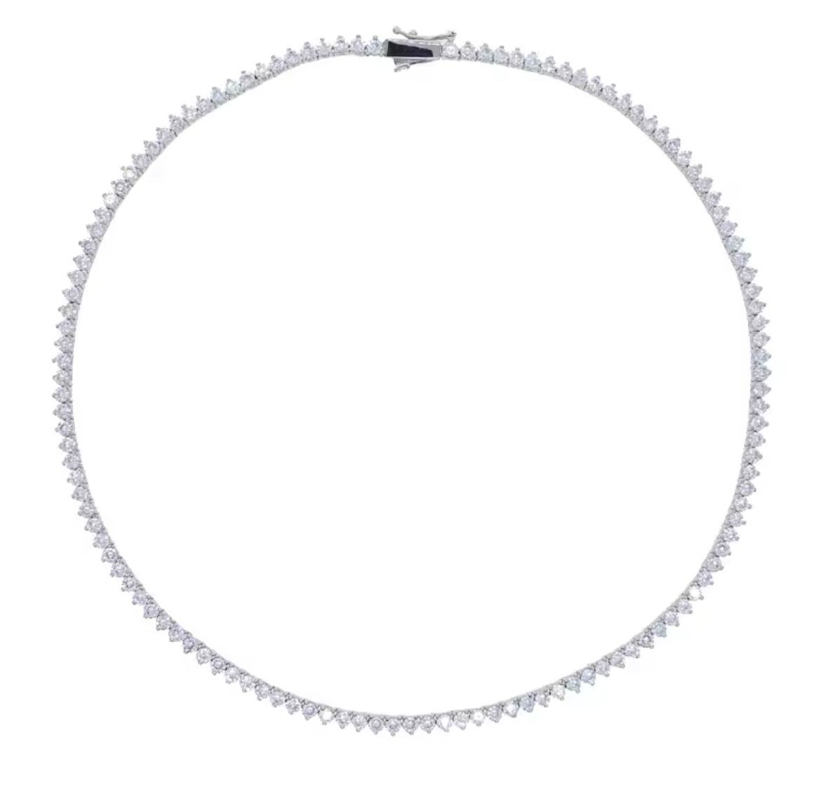COLIER TENNIS HEART