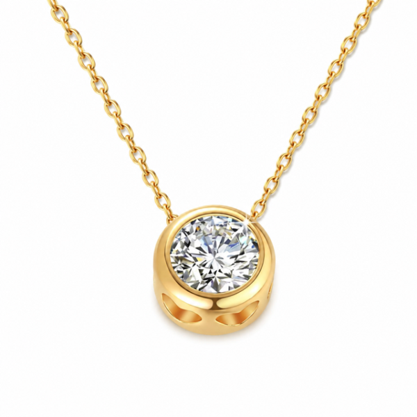 MEDALION CU PANDANT BEZEL